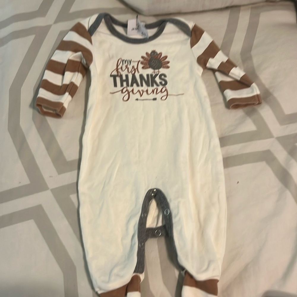 First Thanksgiving Onsie.